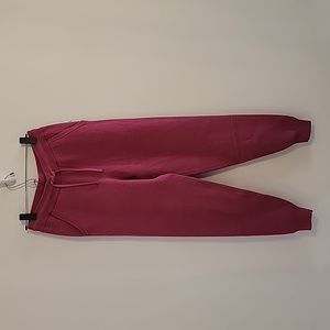 New Tommy John Sweater Lounge Small Jogger Pants Red Violet